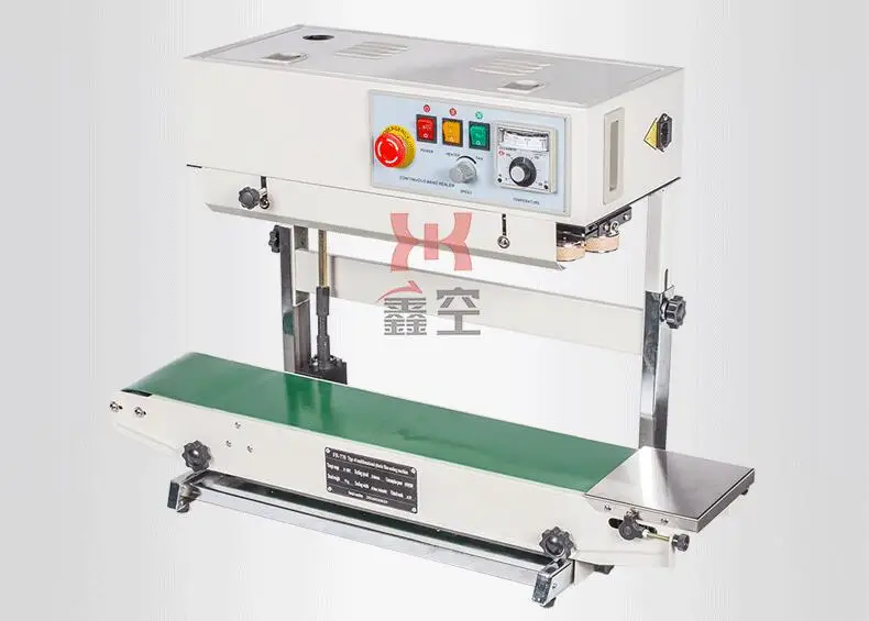 FR-770LW vertical automática máquina de selagem contínua, líquida automática máquina de selagem da folha de alumínio, saco de filme plástico selagem