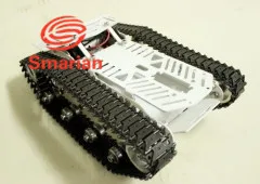 Official smarian RC Metal Robot Tank Car Chassis Kit with Metal Track Tracked Vehicle Big Size Large Load Caterpillar Crawler