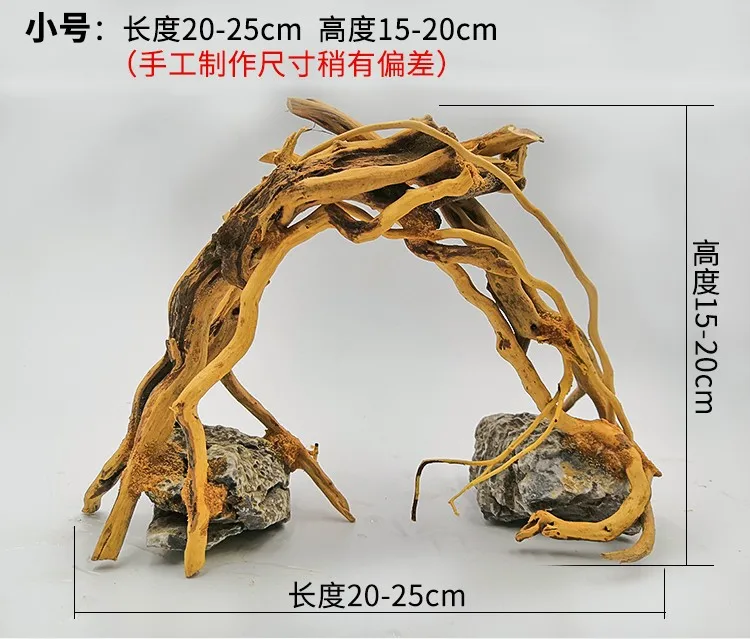 Driftwood Aquarium Landscaping Forest Wood Into Moss Tree Grass Tank stone Potted plant Small Rhododendron root DIY bonsai new