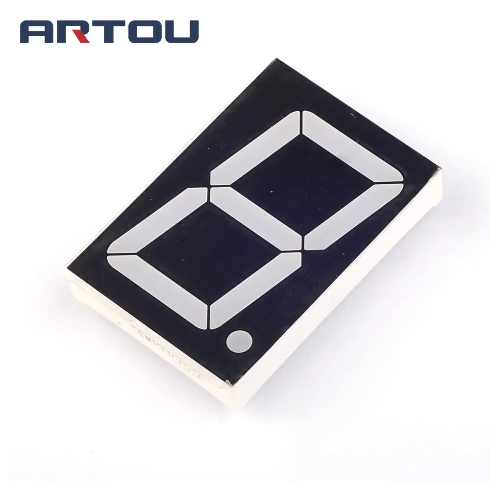

1PCS Common Anode 1 Bit Digital Tube 7 segment 2.3" inch Red LED Display