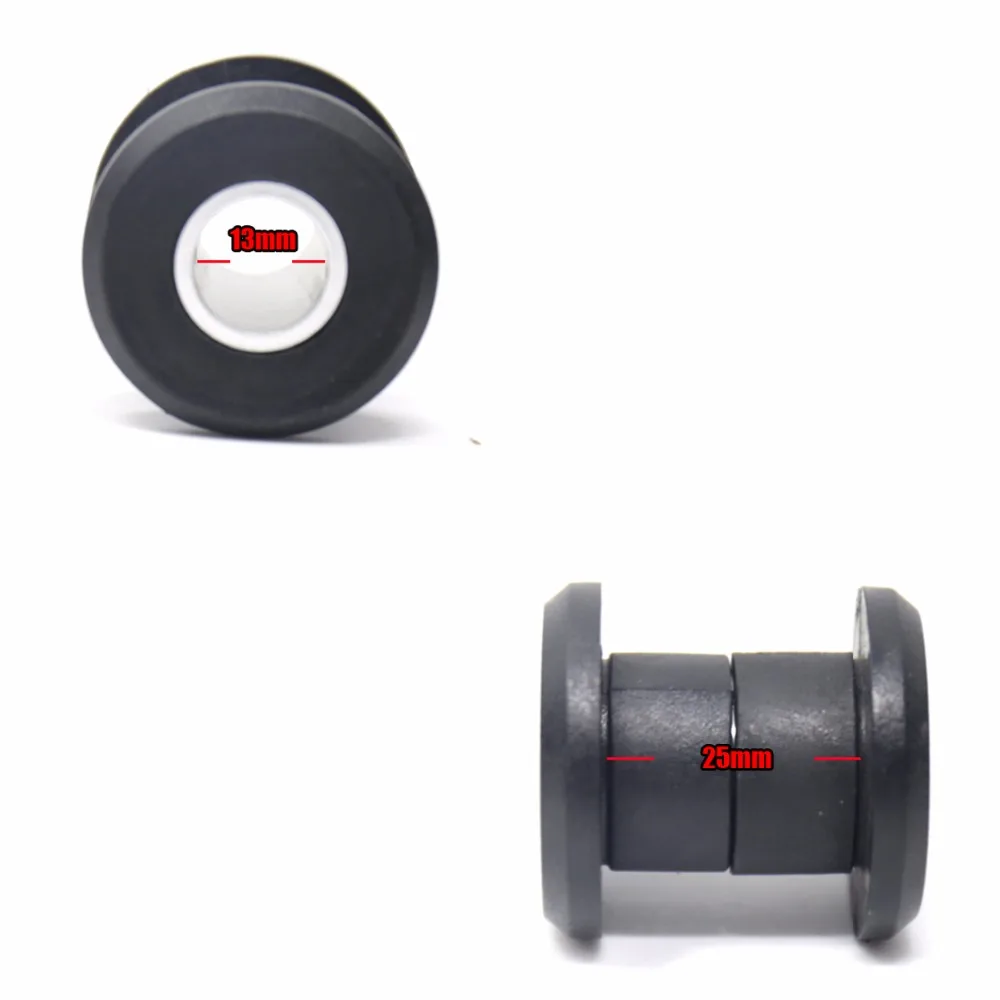 1Pair Chrome Riser Bushings For Harley Street Glide Road King Trike Tour FLH/T FLHX FLHR 1984-2016