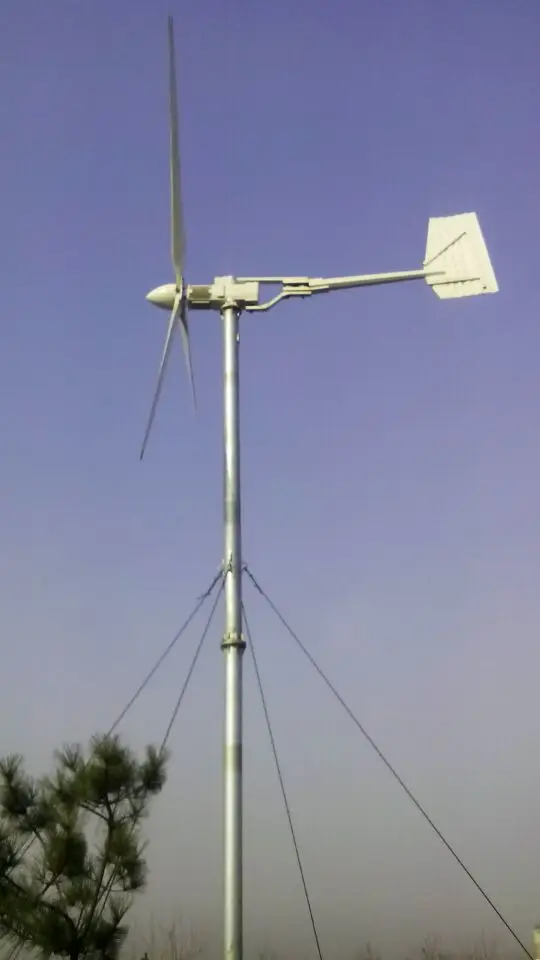 10KW 220V/380V Horizontal Wind Turbine Power Generator Wind Mill Yawing For Home Use, For Grid Tie / Off-Grid Use