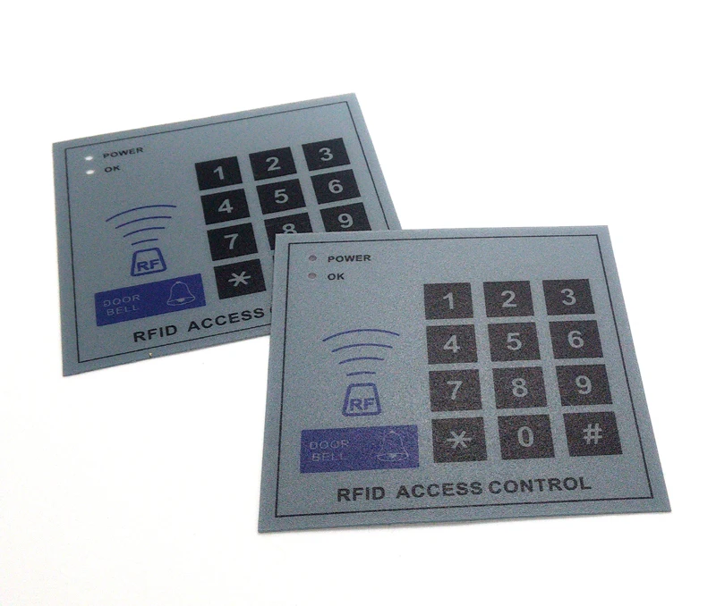 Keypad Mask New panel coating for Keypad IC ID Access control