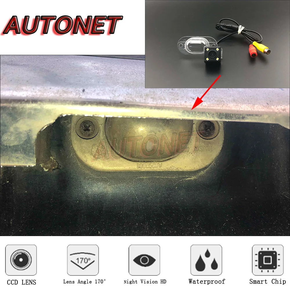 AUTONET HD Night Vision Backup Rear View camera For Hyundai Atos Atos Prime/Amica/Santro Xing Kia Visto Inokom Atos 2003~2009