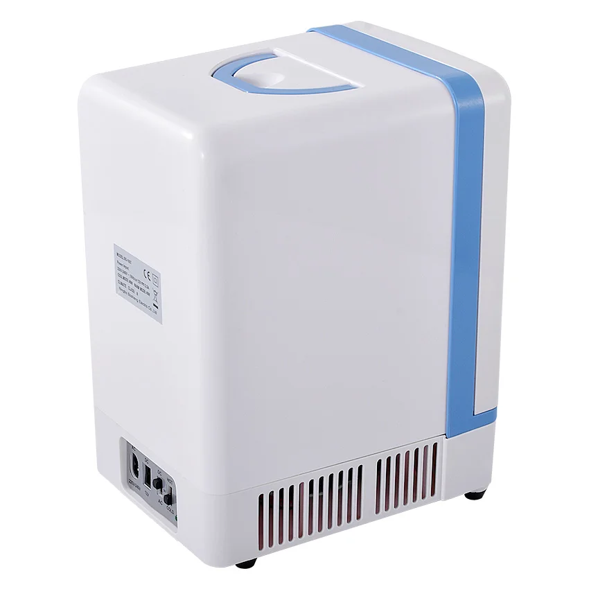 ใช้คู่ 12 V 7L Miniตู้เย็นรถแบบพกพาMulti-Functionอุ่นTravel Camping Coolerรถตู้เย็น 36-48Wตู้เย็น