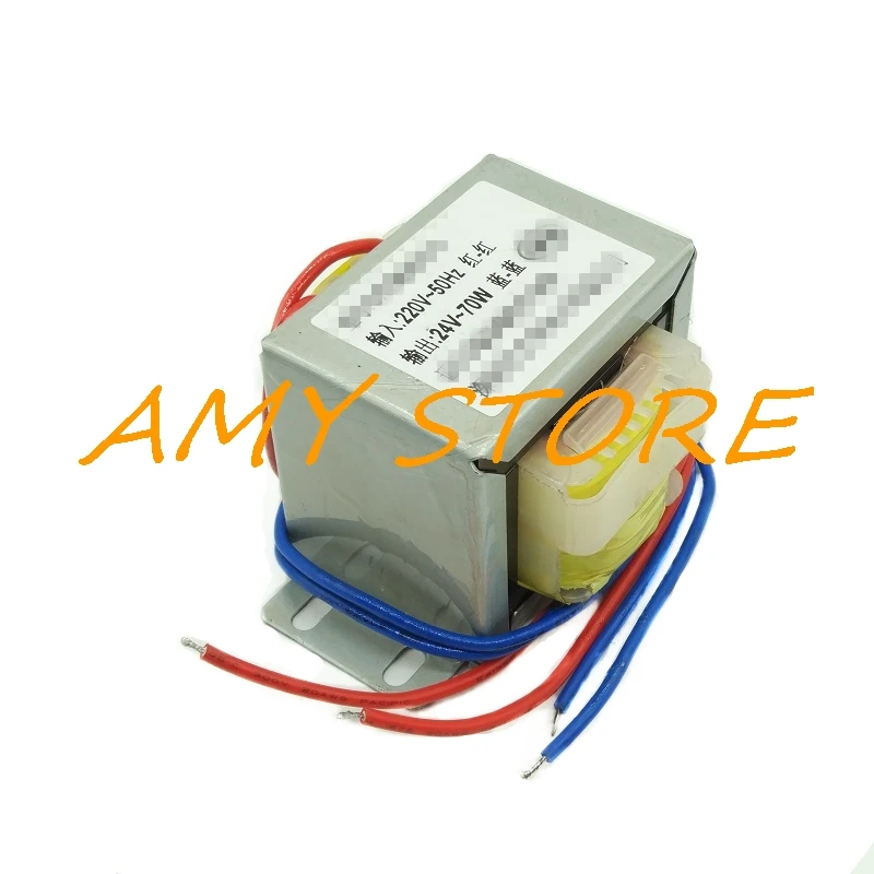 EI66*45 AC 12V/18V/24V Output Voltage 70W DB-70VA 3A EI Ferrite Core Input 220V 50Hz Vertical Electric Single Power Transformer