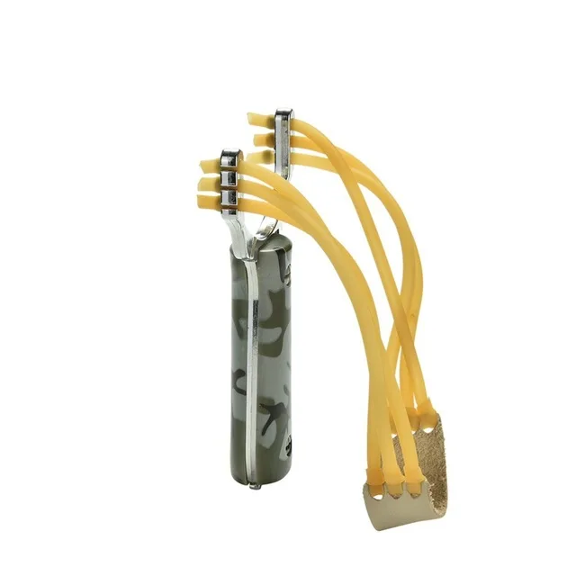 Professional Slingshot Sling shot Aluminium Alloy Slingshot Catapult Camouflage Bow Un-hurtable Outdoor Game Playing Tools image 2