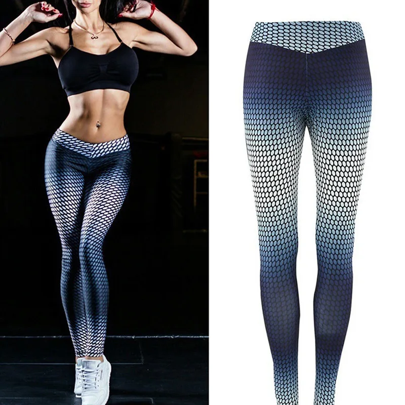 Fitness leggings Women Mesh Breathable High Waist Legins Femme Workout Legging Push Up Elastic Slim Pants Plus Size dropship