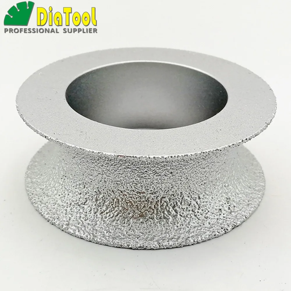 

75mmx25MM Vacuum Brazed Diamond grinding wheel for half-Round, edge grinding discs