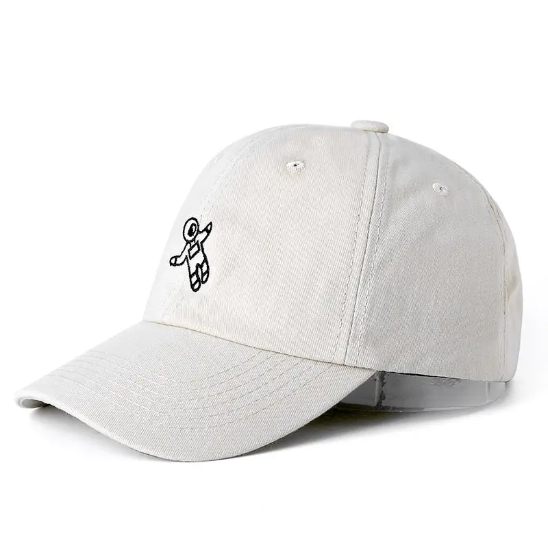 Wysokiej jakości marka jakości kosmonauta czapka typu Snapback bawełniana czapka baseballowa dla kobiet mężczyzn Hip Hop tata kapelusz kości Garros