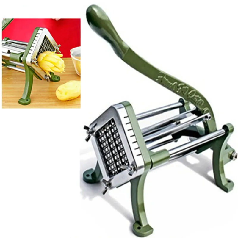 Stainless steel potato strip cutting machine manual frensh fry cutter