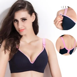 Sexy Cotton Maternity Nursing Bra Pregnant Clothes Women Feeding Sleeping Bras Wire Free Breastfeeding Bra Underwear