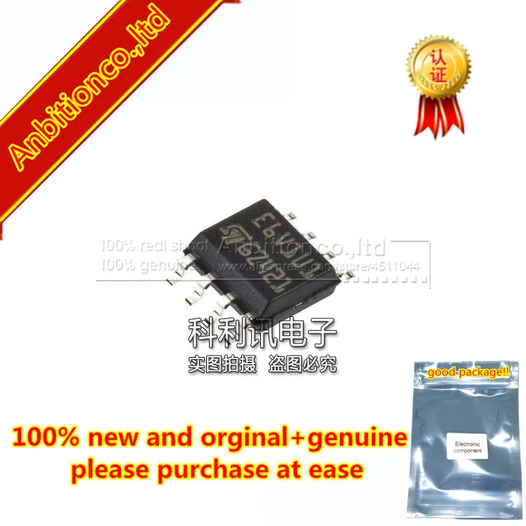 

10pcs 100% new and orginal ESDA6V1U1 E6V1U1 SOP8 TRANSILO ARRAY FOR ESD PROTECTION in stock