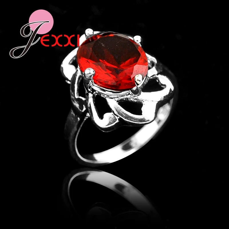 Top Quality 925 Sterling Silver Jewelry Ring For Women Wedding Engagement Anillo Fine Top Quality Anniversary Gifts Retail