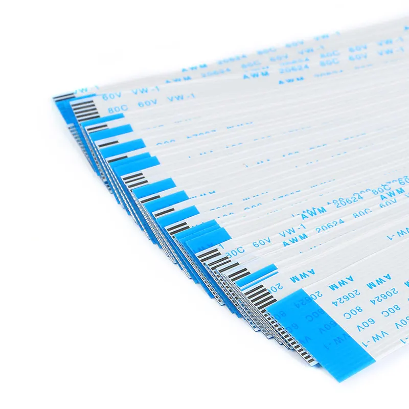 10PCS FPC/FFC Ribbon Flexible Flat Cable 14 Pin 0.5MM/1.0MM Pitch With 6/10/15/20/25/30/40CM Length Forward Reverse Direction