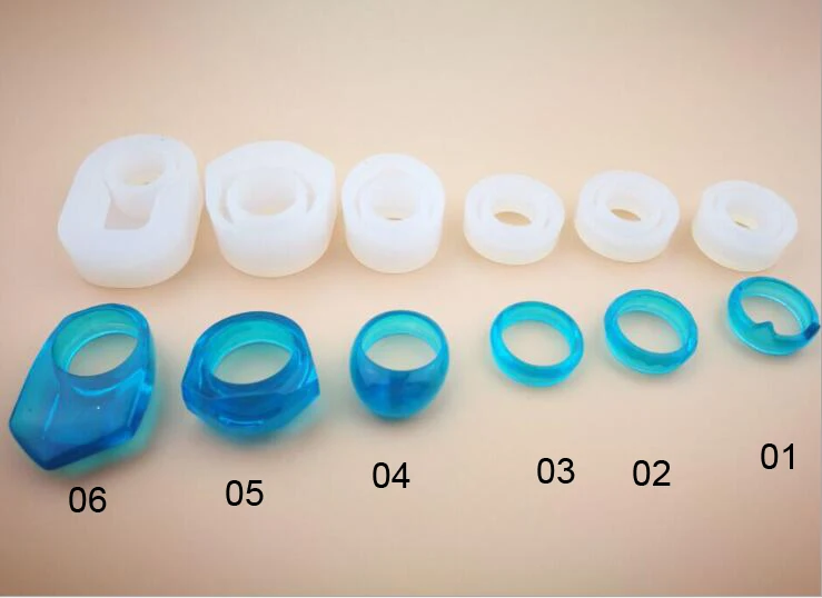 قالب من السيليكون للمجوهرات البنصر البيضاوي شكل قطة مستديرة قلادة عصابة قالب أدوات صنع المجوهرات #2