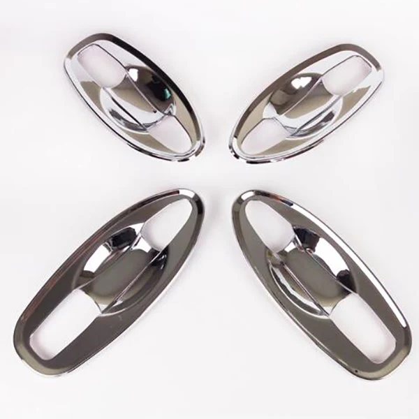 ABS Chrome 8PCS FIT FOR XTRAIL X-TRAIL T32 2014 - 2020 CAR CHROME MOLDING DOOR HANDLE BOWL COVER TRIM BEZEL FRAME STYLING