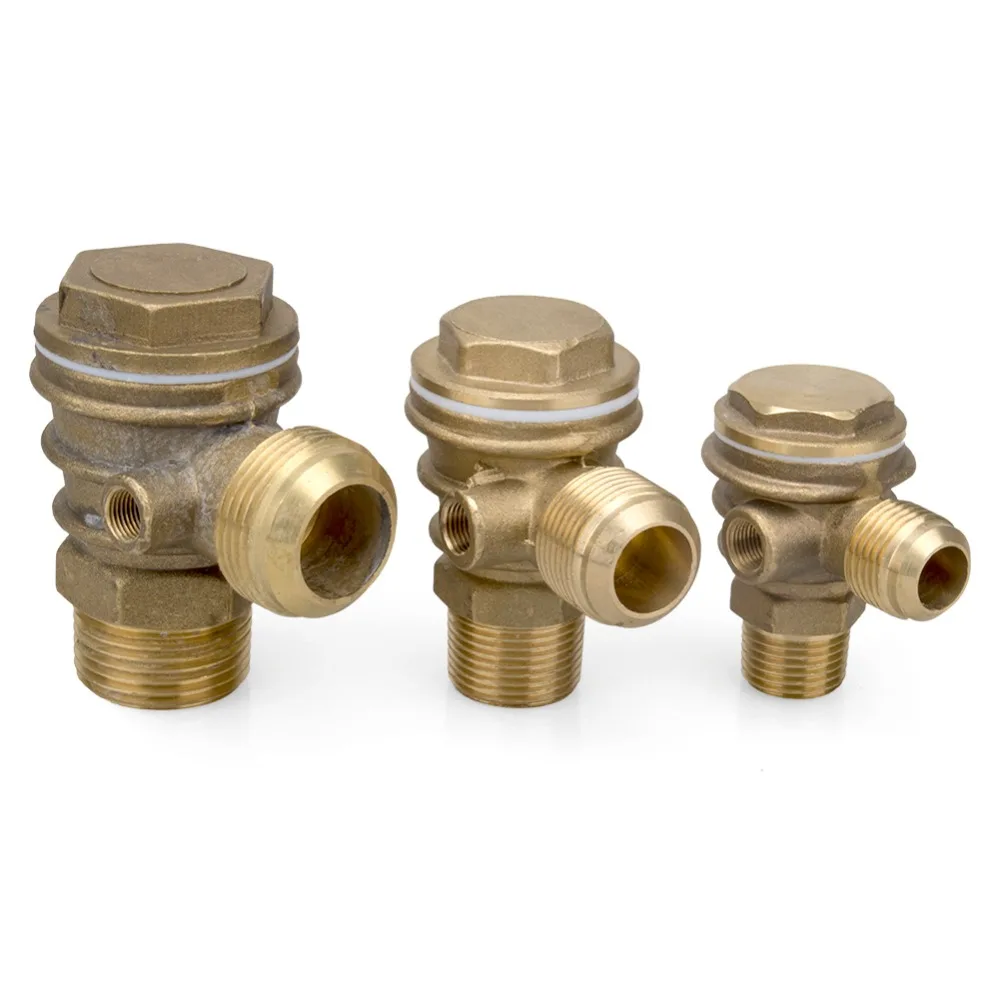 1Pcs Pure copper With Heat Sink Vertical 3 Port Return Valve/Check Valve Connector Tool For Air Compressor High Hardness