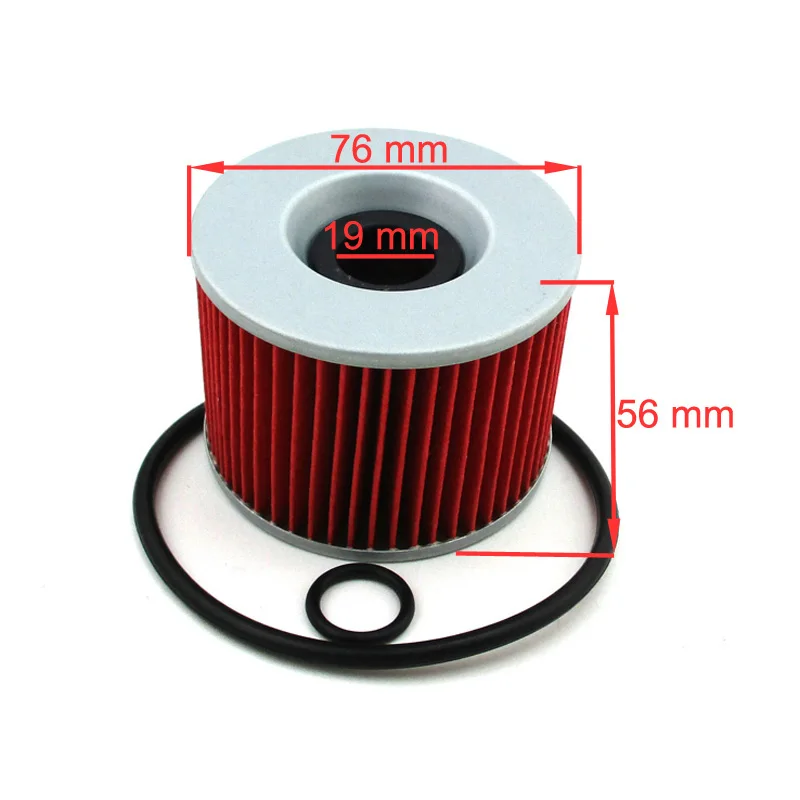 3pcs Oil Filters For KAWASAKI EX250R NINJA 250 ZR400 ZR750 ZR7 750 ZZR1100 ZX600 ZR1100 ZG1000 ZRX1200 ZX11 NINJA 1100 EL250