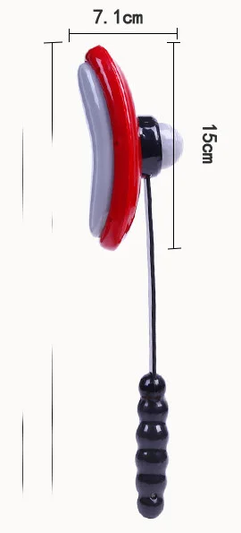 Massage Beating Stick Massager Full Body Shoulder Neck 90 Degree Rotating Head Manual Pat Blood Circulation Stress Tool Health