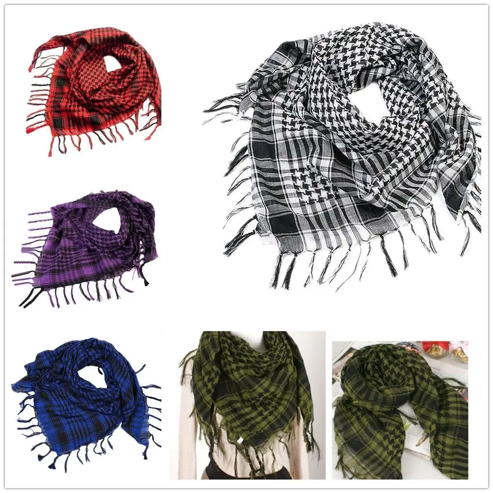 HIRIGIN Latest Women Men Arab Shemagh Keffiyeh Palestine Scarf Shawl Wrap Scarves USA