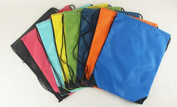 2 قطعة/المجموعة الرباط حقيبة البوليستر النسيج رسم سلسلة حقيبة الظهر المحمولة حقيبة السرج #3