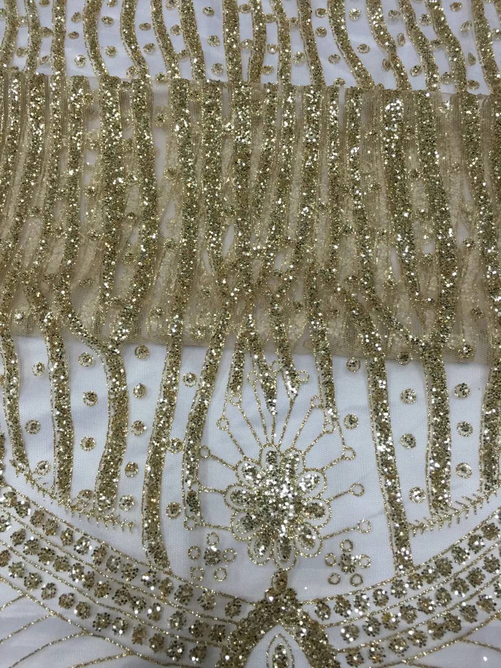 

5 yards spark sweet net mesh sequin glitter lace shining hand print glitter for party dress
