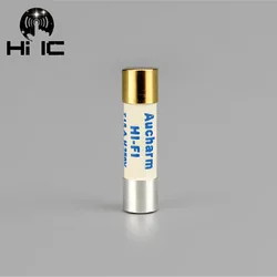 1PCS HIFI 4N Sterling silver Fuse CD Audio Amplifier Tube Amp Fuse 5*20mm 0.5A -15A Electronic Component AudioTube