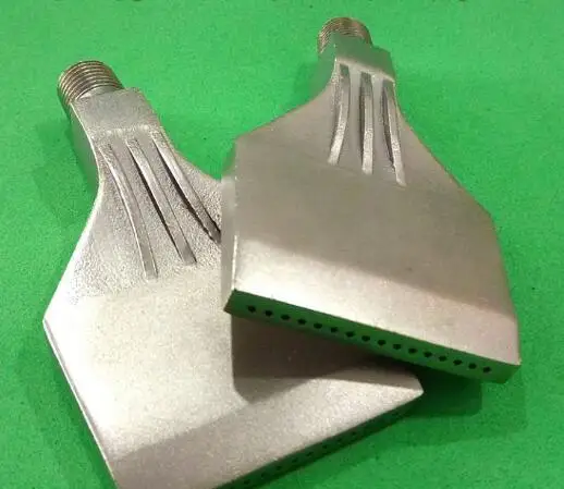 1 stks Rvs Air Blower Nozzle Air Mes 1/4 ''16 Gaten
