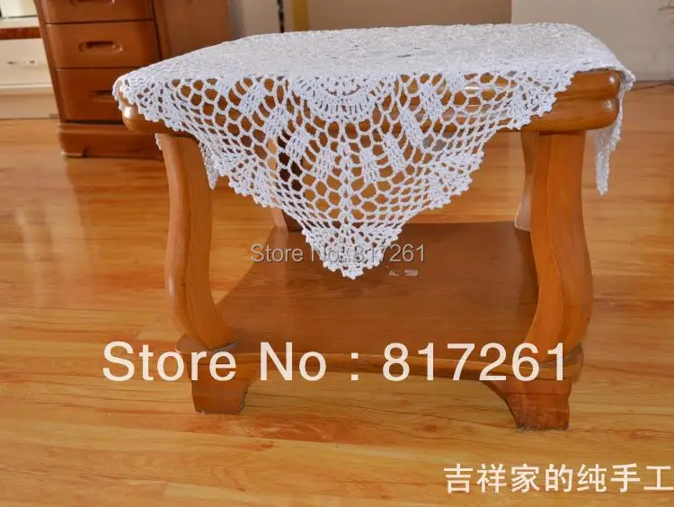 2013 new free shipping ZAKKA design crochet hook made flowers decoration cover for sofa sectional cover towel square cabinet mat