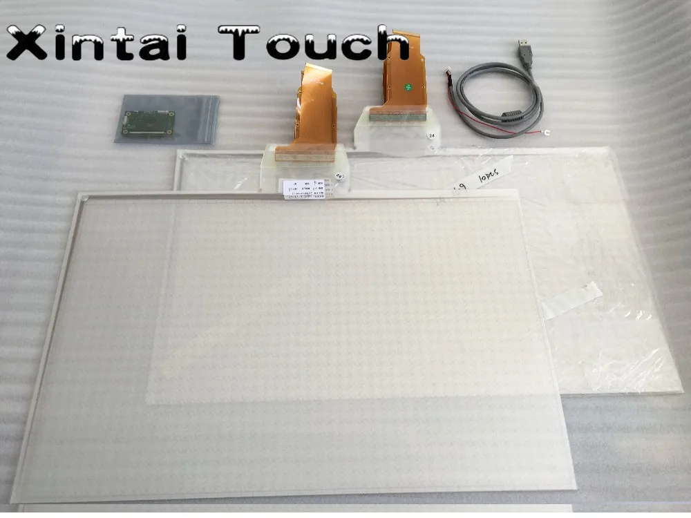 21.5 inch Interactive touch foil 10 touch points capacitive touch screen foil film for interactive wall