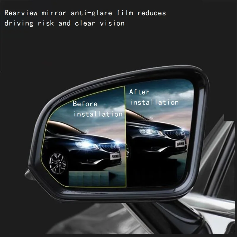 New for Volvo xc60 s90 special rearview mirror rain film for Volvo waterproof anti-glare car sticker