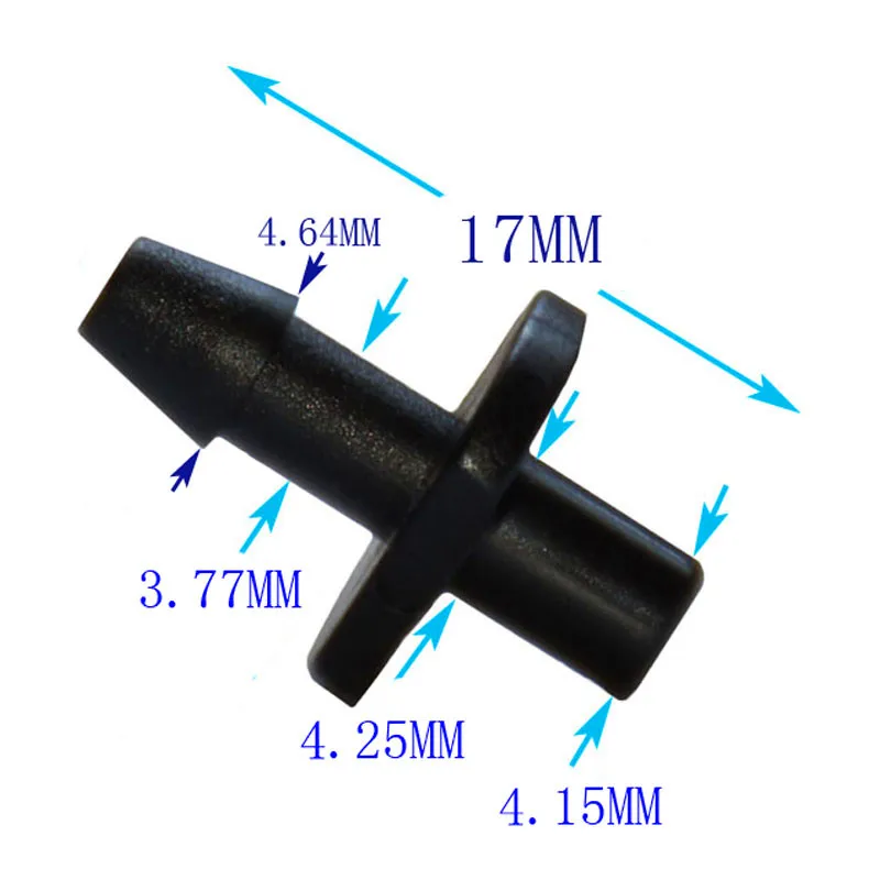 Wxrwxy złącze 3/5 kolczastego prosty Adapter ze strzałką kolczastą 1/8 \