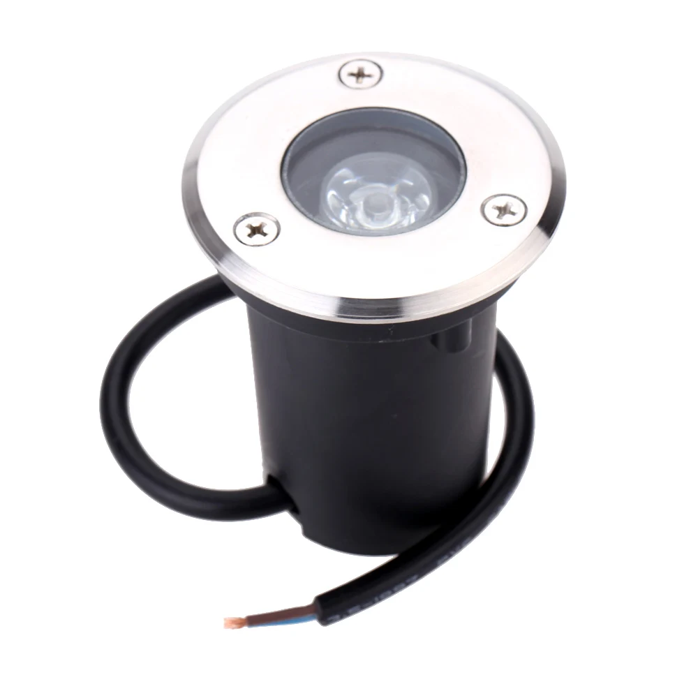 

New IP67 Waterproof 3W DC12V LED Outdoor Ground Garden Path Floor Underground underwater Yard Lamp Spot Landscape Light