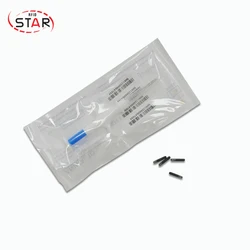 5pcs 2.12*12mm 13.56mhz Animal Tracking Rfid Capsule Glass Tag Microchips NFC chips + 5pcs 2.12*12mm NFC Dog chips syringe