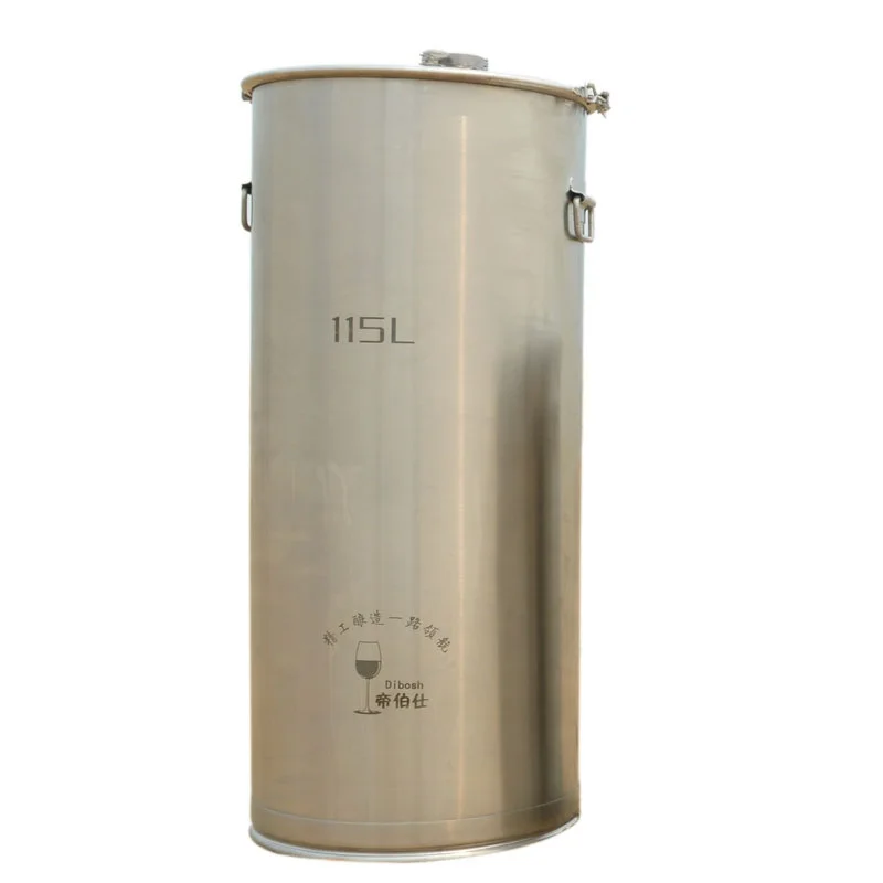 115L 304 stainless steel domestic small fermenter, wine storage tank, sealed tank, wine distillation and fermentation container