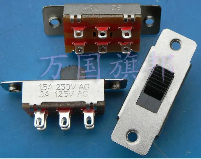 

15A 250VAC duplex 6P 3T 35.3*13mm pitch-row:28.5mm toggle switch / slide switch