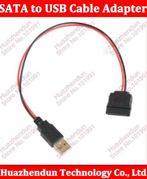

50pcs 20CM 2.5inch SATA hard drive power supply cable USB to SATA power cable SATA notebook hard drive USB