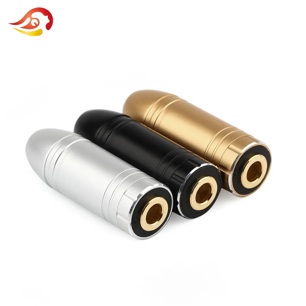 QYFANG 3pcs 3.5mm Female Balance Plug Audio Jack 4 Pole Stereo Earphone Solder Wire Connector HiFi Headphone Splice Adapter