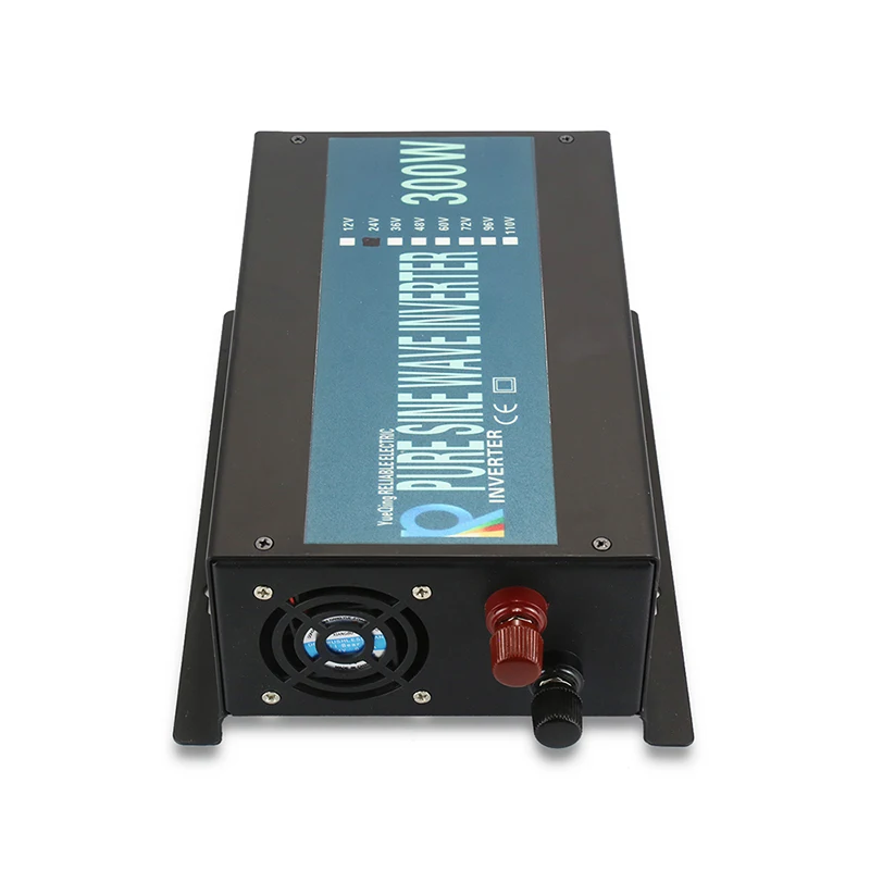 Pure Sine Wave Power Inverter 300Watt 12V DC to 220V AC Solar Generator Inverter Converter Solar System 12V/24V/48V to 120V/220V