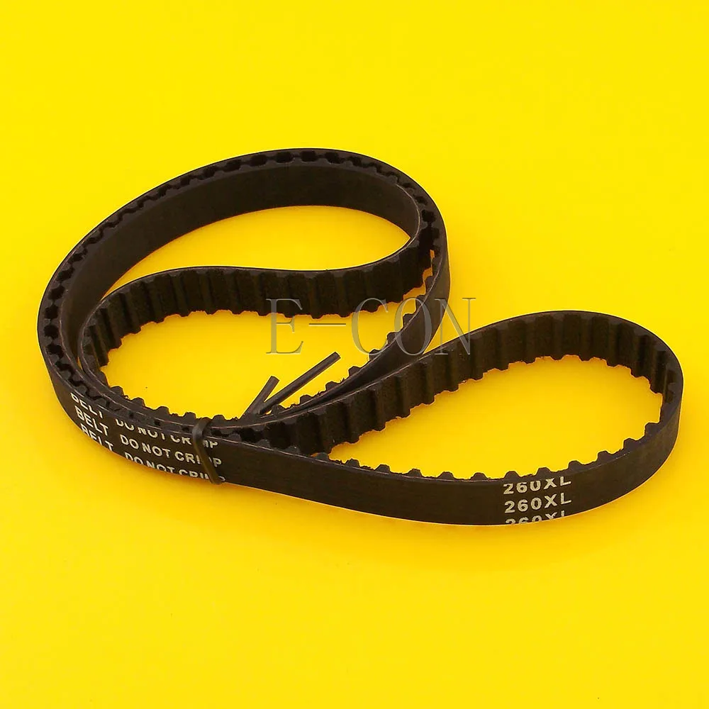 

10pcs 260XL Timing Belt L039 130Teeth Width 0.39inch(10mm) XL Positive Drive Pulley for CNC Stepper Motor and Engraving Machine