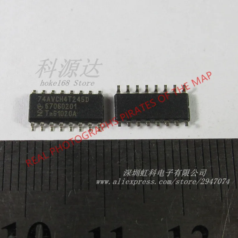 10 шт. 74AVCH4T245D SOIC16 SN74AVCH4T245D в наличии