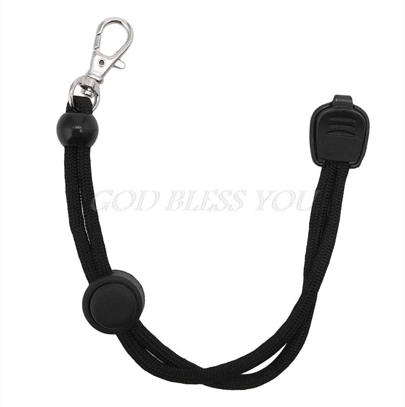 Tactical Military Paracord Push Button Strap Lanyard For Flashlight Keys Knife Drop Shipping