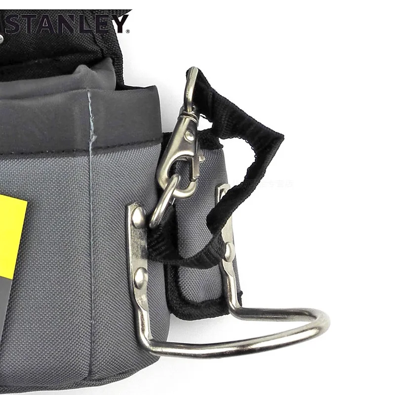Imagem -03 - Ferramenta Cintura Bolsa com Cinto Ajustável para Eletricistas Carpinteiros Ferramenta Suporte do Martelo Bolso do Trabalho Gadget Utilitário Bolsa