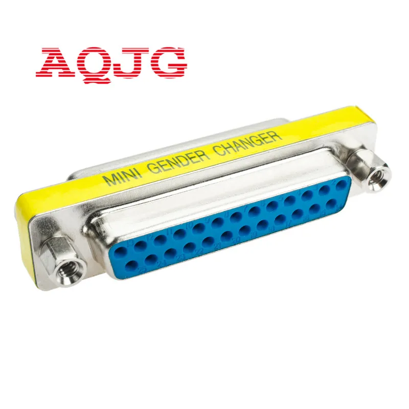 1個D-SUB db25シリアルケーブル拡張アダプター25ピンdb37オスからオスm/m db25メスからf/f