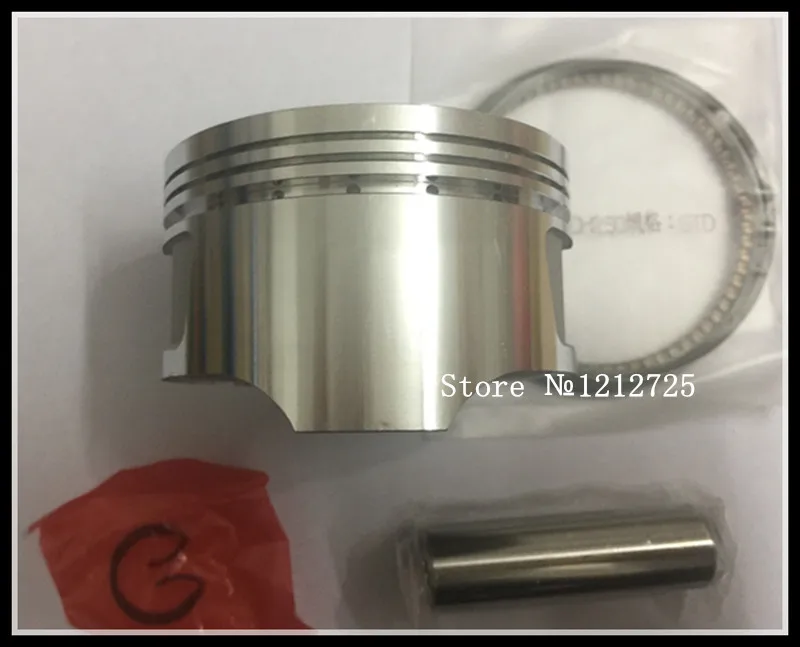 Motorcycle piston ring CH250 CF250 CN250 ATV moto Piston assembly Piston diameter 72mm Piston pin 17mm