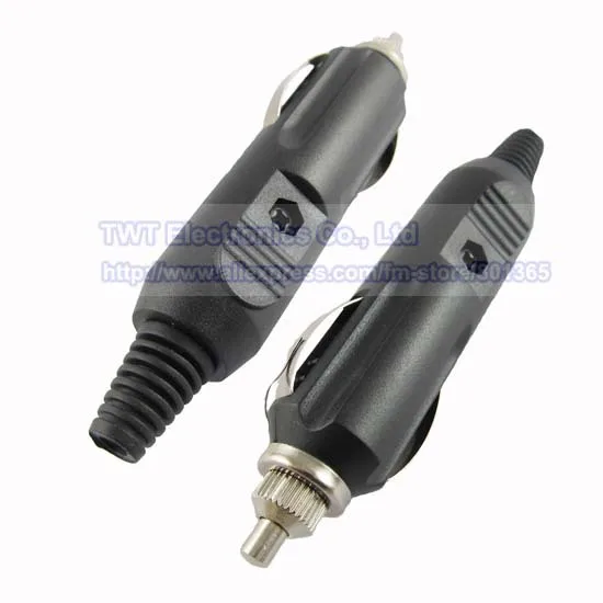 

Car Cigarette Lighter Male Plug Adapter ,Cigar Power Connector Fused With Light LED, DIY ,2Qty ,Free shipping