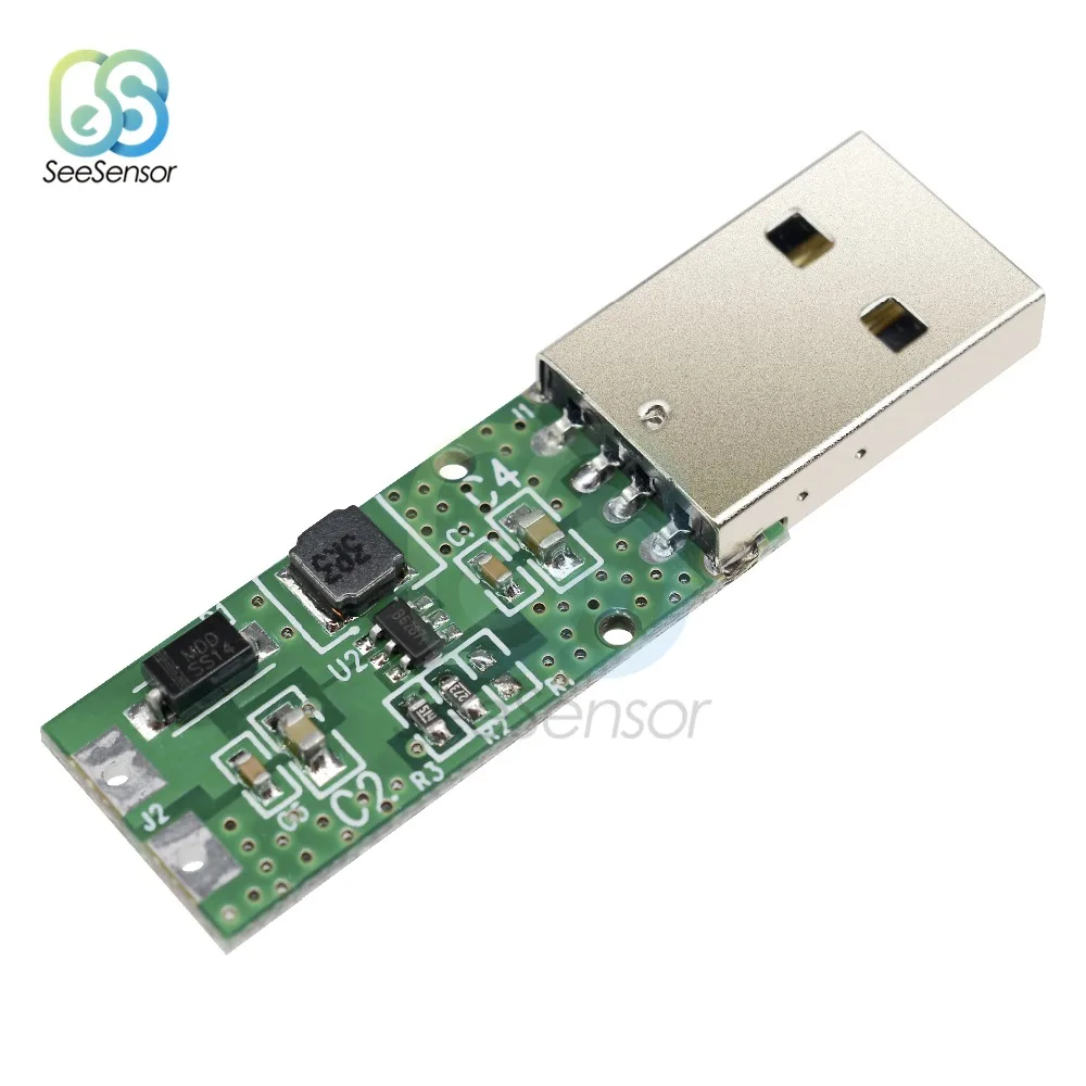 DC-DC 5V to 12V 2A USB Step-UP Power Module Board Step Up Boost Converter for DIY Kit Input Voltage DC 4.2V-5.2V