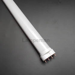 Ampoule à tube de lampe LED, blanc naturel, blanc froid, blanc chaud, budgétaire AC85 ~ 265V, 180 degrés, 4 broches, 2g11, 9W, 12W, 15W, 18W, 22W, 25W, 36W, 2g11