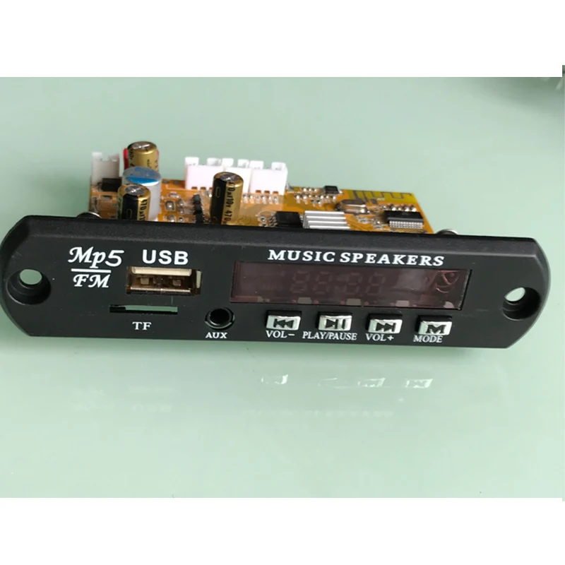 Audio Video DAC Module DTS/AC-3/APE/WAV Car MP4 MP5 USB TF Card Audio Video Player Module Bluetooth-compatible Speaker Accessory